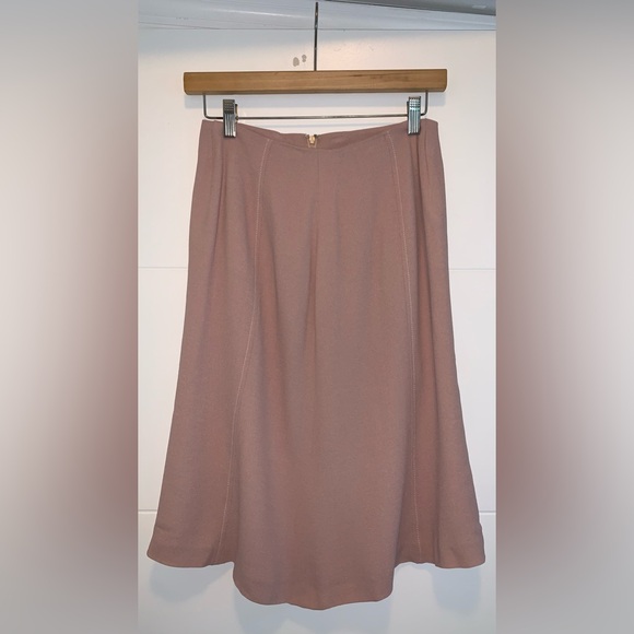 Moschino Cheap Chic Coral Ribbon SUIT Jacket Two Piece US 8 - Picture 5 of 9